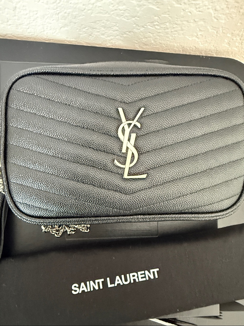 Saint Laurent Black Lou mini Camera Bag with Tassel Pristine condition!! - Picture 5 of 15